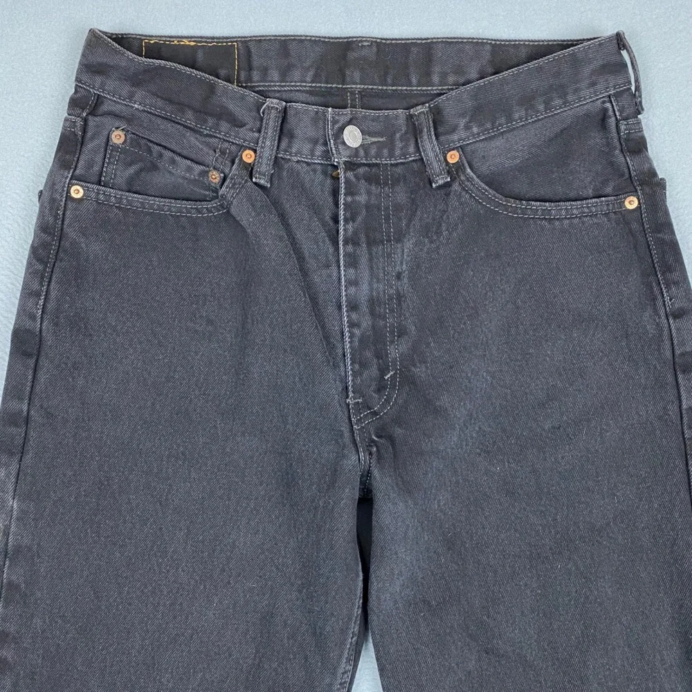 Levis 550 Relaxed Fit Tapered Leg‎ Denim Jeans Mens 34x30 Faded Black